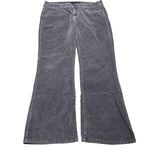 Levis Corduroy Pants Womens 10 Gray‎ 560 Slender Boot Cut Stretch Jeans Casual